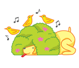 Cream sticker #1126983