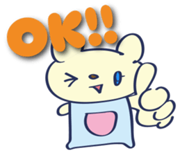 min-min-kuma-no-ko sticker #1127428