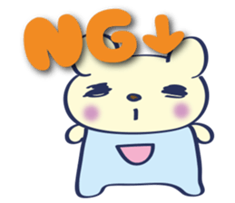 min-min-kuma-no-ko sticker #1127429