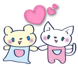 min-min-kuma-no-ko sticker #1127449