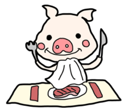Pig the Tonchan sticker #1127478