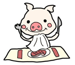 Pig the Tonchan sticker #1127478