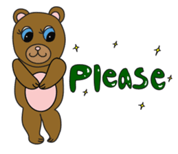 Didi Bear sticker #1127599