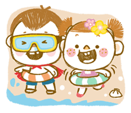 Adorable Baby Couple (JP) sticker #1128178