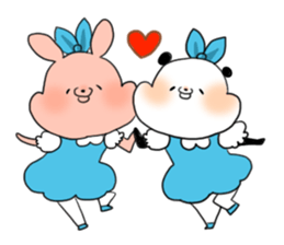 Alice of the country of the animal sticker #1129347