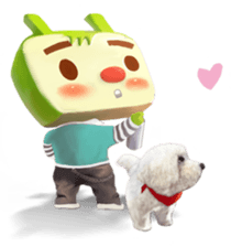 Little Iron X Smile Dog 1 sticker #1129426