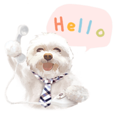 Little Iron X Smile Dog 1 sticker #1129431