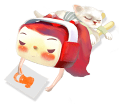 Little Iron X Smile Dog 1 sticker #1129433