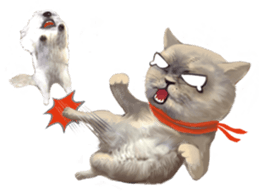 Little Iron X Smile Dog 1 sticker #1129435