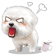 Little Iron X Smile Dog 1 sticker #1129442