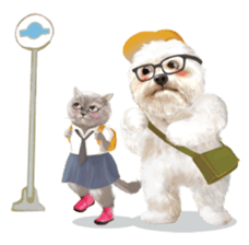 Little Iron X Smile Dog 1 sticker #1129448