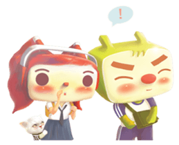 Little Iron X Smile Dog 1 sticker #1129449