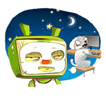 Little Iron X Smile Dog 1 sticker #1129455