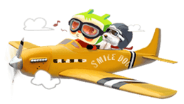 Little Iron X Smile Dog 1 sticker #1129458