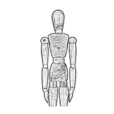 Version there is no drawing doll words sticker #1129737