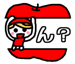 Everyday Ringo-chan good praise 3 sticker #1129786