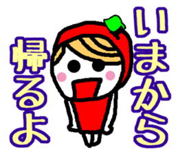 Everyday Ringo-chan good praise 3 sticker #1129814