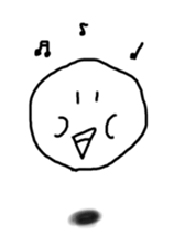 Surrealism boy sticker #1130086