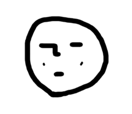 Surrealism boy sticker #1130105