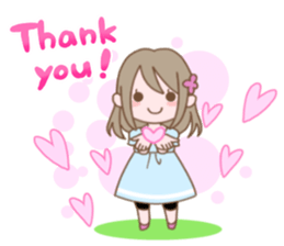 Cute girl Nina[English ver.] sticker #1130549