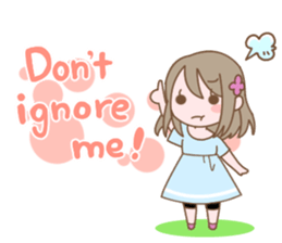 Cute girl Nina[English ver.] sticker #1130559