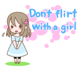 Cute girl Nina[English ver.] sticker #1130560