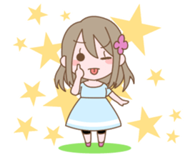 Cute girl Nina[English ver.] sticker #1130567