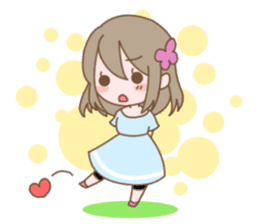 Cute girl Nina[English ver.] sticker #1130570