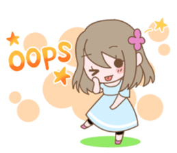 Cute girl Nina[English ver.] sticker #1130572