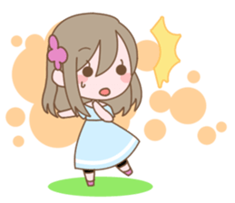 Cute girl Nina[English ver.] sticker #1130581