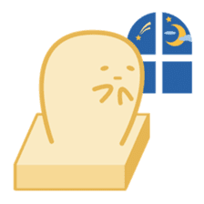 An invader Kinachi sticker #1130818