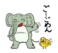 Pao's elephant sticker #1130996