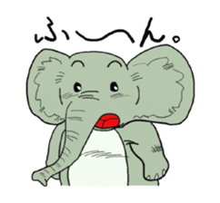Pao's elephant sticker #1131006