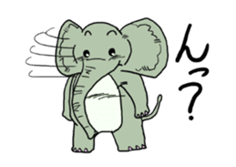 Pao's elephant sticker #1131008