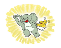 Pao's elephant sticker #1131025