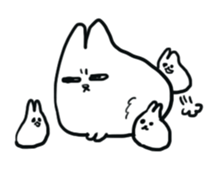 perverse rabbits sticker #1131072