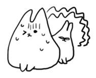 perverse rabbits sticker #1131077