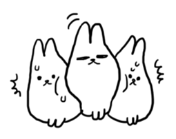 perverse rabbits sticker #1131102