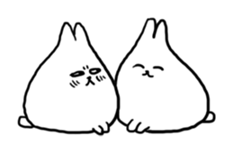 perverse rabbits sticker #1131104