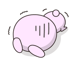 hood cat and rabbit sticker #1131444