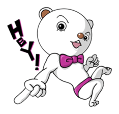 A positive bear sticker #1131718