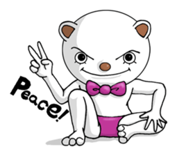 A positive bear sticker #1131720