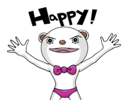 A positive bear sticker #1131721