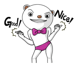 A positive bear sticker #1131722