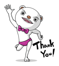 A positive bear sticker #1131723