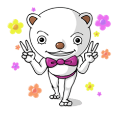 A positive bear sticker #1131724