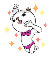 A positive bear sticker #1131745