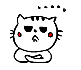 Cat, daily life of Mameko sticker #1131759