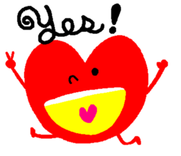 feeling of the heart sticker #1131826