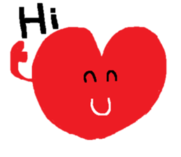 feeling of the heart sticker #1131830